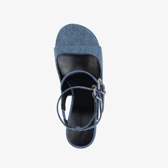 BNIB Givenchy Voyou Platform Denim Sandals - 39 - Picture 6 of 13